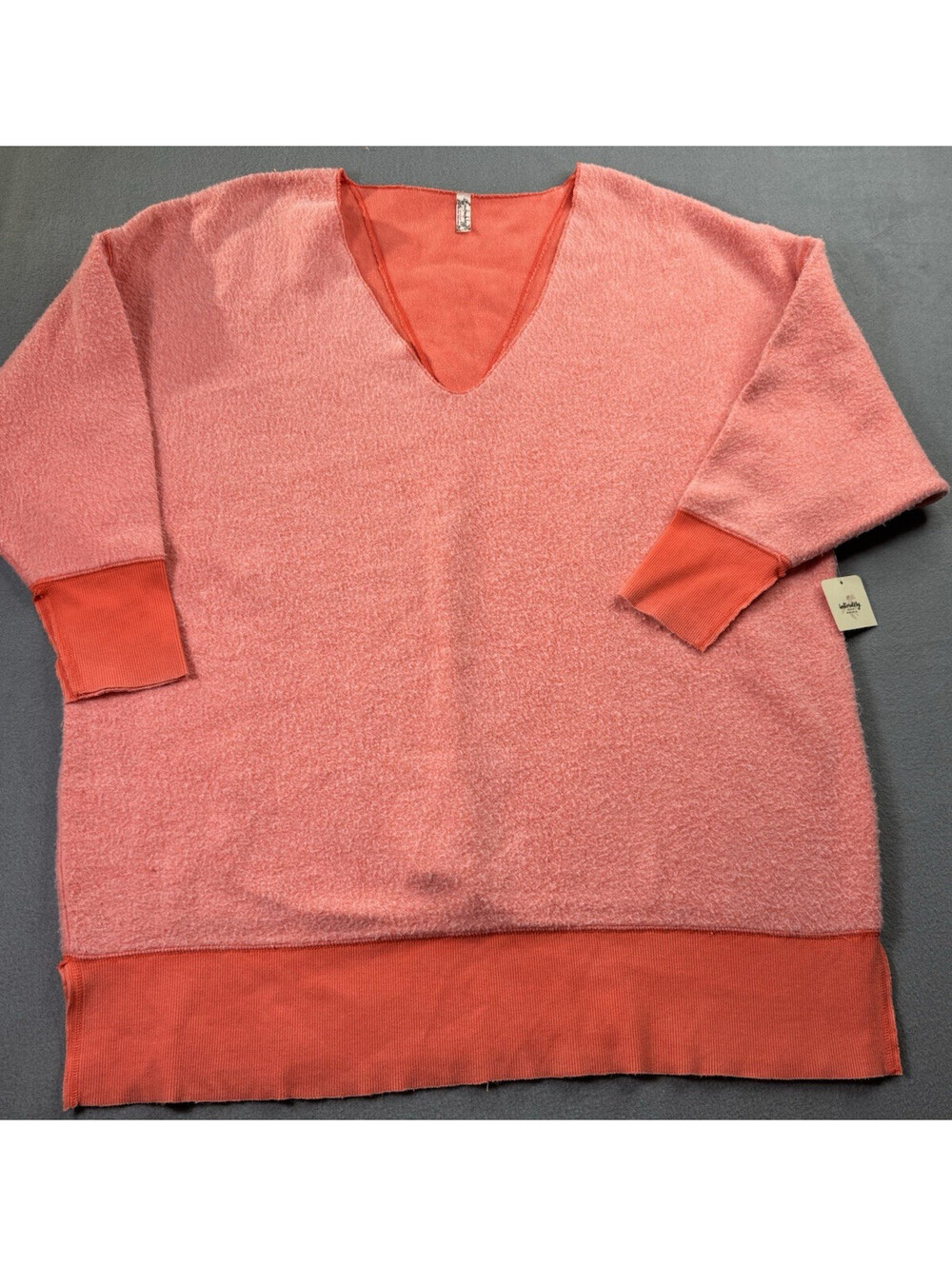 Free People Boxy Oversized Intimately All About It Sweatshirt Womens XS Cozy